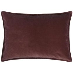  Ib Laursen Pude Velour, aubergine