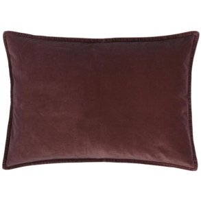  Ib Laursen Pude Velour, aubergine
