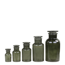 Chic Antique Apotekerglas grnne