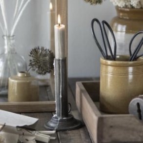 Ib Laursen Krukke mustard cylinderform