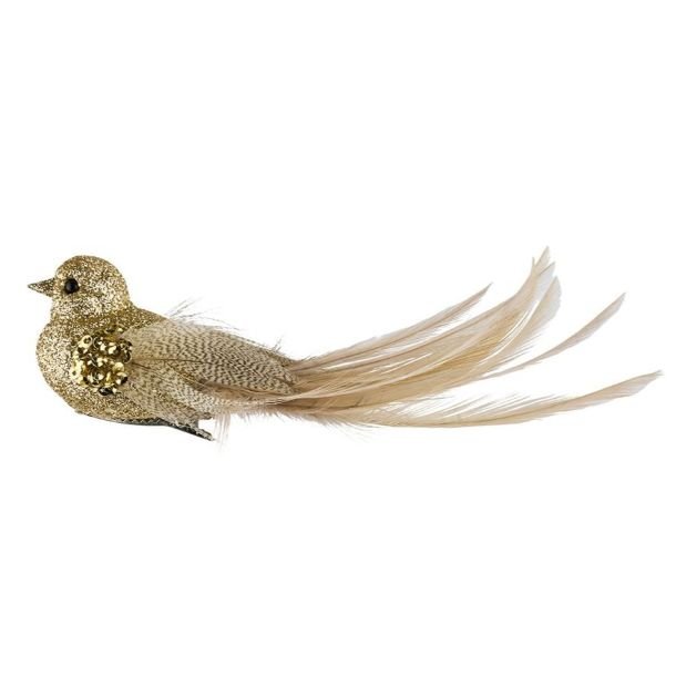 La Vida Fugl - Guld/Nude