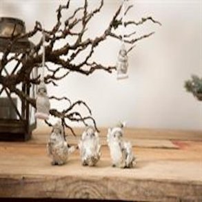 La Vida Fugle med huer til ophng