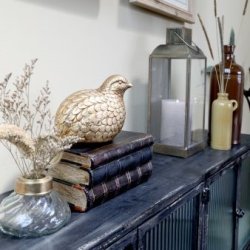 Chic Antique Gl. fransk vase m. lg