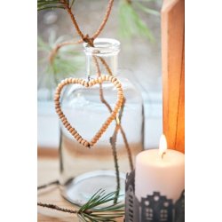 Ib Laursen Glasflaske - til vase eller bedelys