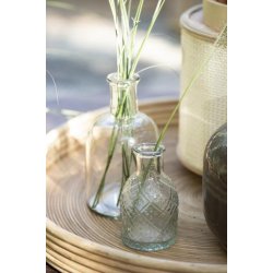 Ib Laursen Glasflaske - til vase eller bedelys