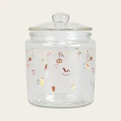 Det gamle apotek - glaskrukke med sm julemotiver