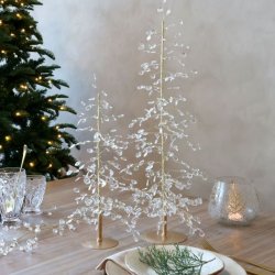 Chic Antique  - Juletr� m. prismer og guldtr�d