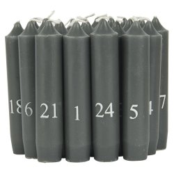 Ib Laursen - kalenderlys mrkegr