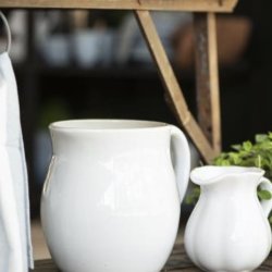 Ib Laursen kande mynte, hvid