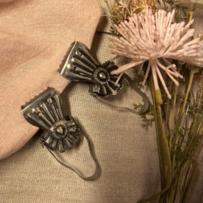 Chic Antique Gl. fransk klemme, antik slv.