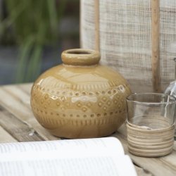 Ib Laursen Vase mustard