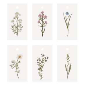 Ib Laursen Manillam�rker med blomster