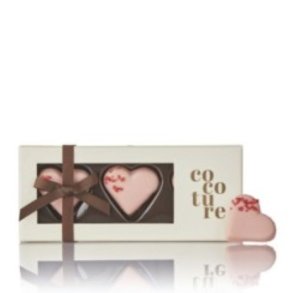 PR chokolade - Pink marcipanhjerter