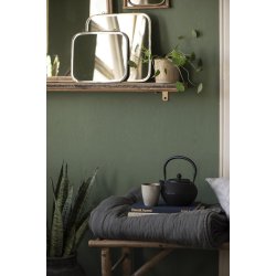 Ib Laursen Spejl med facetslebet kant