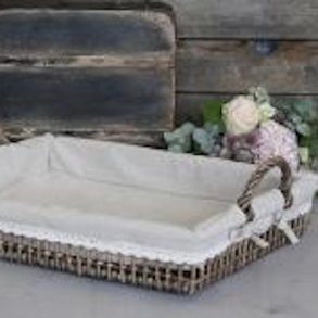 Chic Antique Bakke med stof