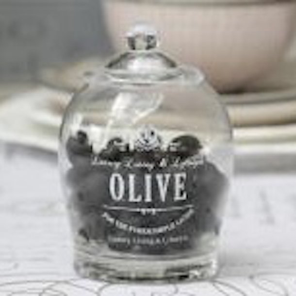 Chic Antique Glas til Oliven