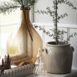 Ib Laursen Glasballon, brun