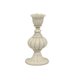 Chic Antique Lysestage, antik hvid