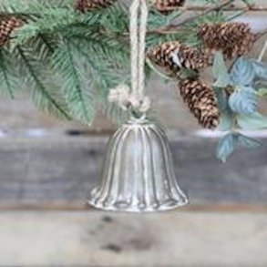 Chic Antique Klokke med riller 