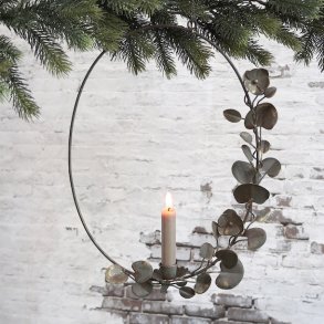 Chic Antique Krans til bedelys til ophng