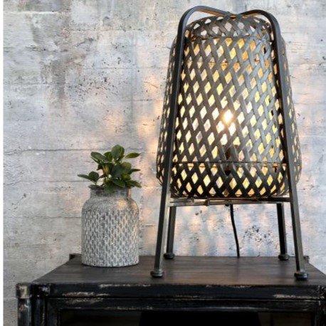 Chic Antique Lampe i flet