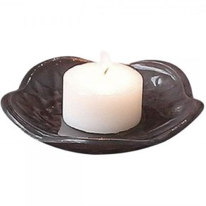 Chic Antique Glasbakke til lys