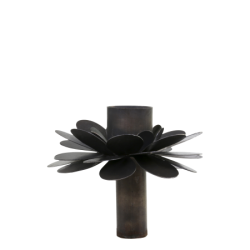 Chic Antique - lysholder m. blomst