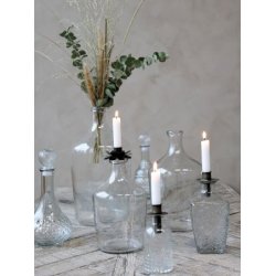 Chic Antique - lysholder m. blomst