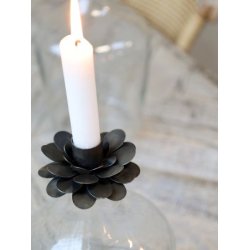 Chic Antique - lysholder m. blomst