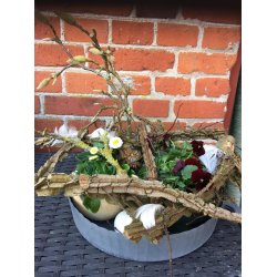 Ib Laursen Metalbakke med riller