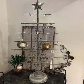 Chic Antique Juletr med kroge 