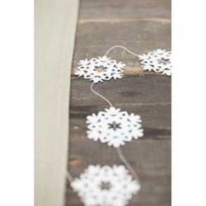 Ib Laursen Papirklip snekrystaller p snor