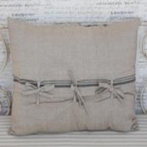 Chic Antique Pude m. striber og sljfer, beige