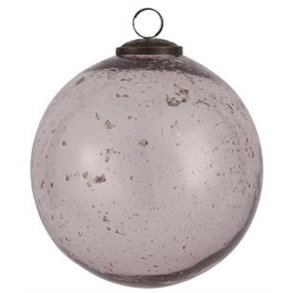 Ib Laursen Stor julekugle, rosa