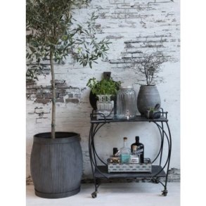 Chic Antique Serveringsbord p hjul