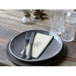 Chic Antique Serviet med blomst