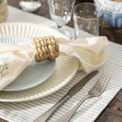 Ib Laursen Servietring i groft flet