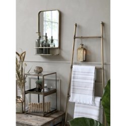 Chic Antique Spejl med hylde 