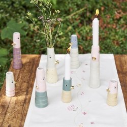 Speedtsberg Vase and, lysegrn og lyserd