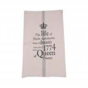 Chic Antique Viskestykke m print